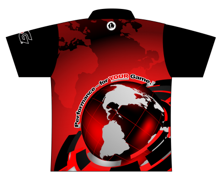900 Global Red Planet Dye-Sublimated Shirt - Image 3