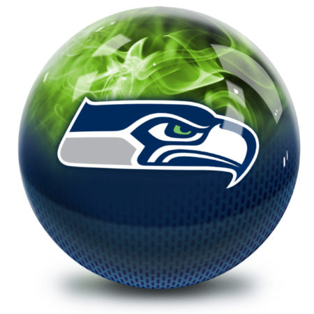 Seattle Seahawks bowling ball