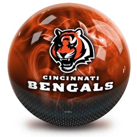 Cincinnati Bengals bowling ball