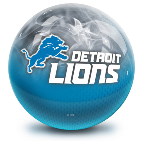 Detroit Lions bowling ball