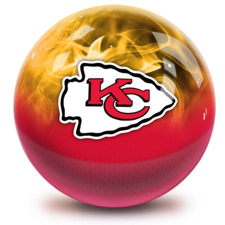 Kansas City Chiefs bowling ball