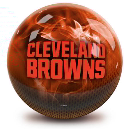 Cleveland Browns bowling ball