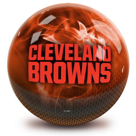 Cleveland Browns bowling ball