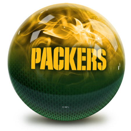 Green Bay Packers bowling ball