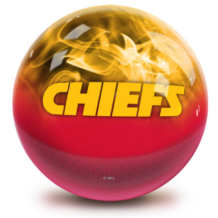 Kansas City Chiefs bowling ball