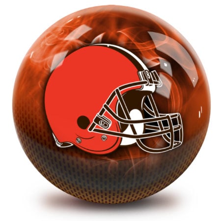 Cleveland Browns bowling ball