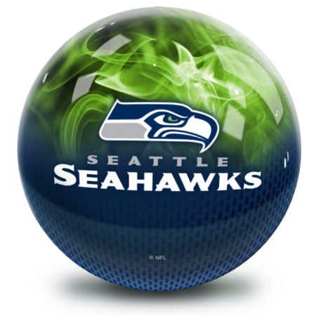 Seattle Seahawks bowling ball