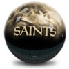 New Orleans Saints bowling ball