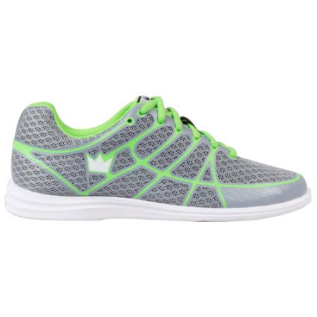 Brunswick Aura Women's Grey/Lime Bowling Shoes