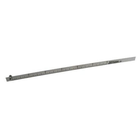 Bowling Ball 6" Metal Span Ruler