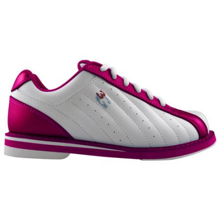 3G Kicks Women's Bowling Shoes White/Pink