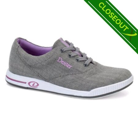 Dexter Kerrie Grey Twill Women's Bowling Shoes
