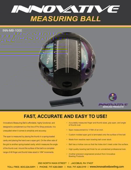 Innovative Bowling Measuring Ball - Image 3