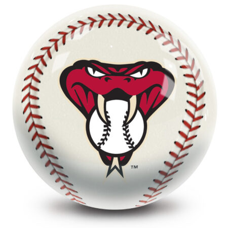Arizona Diamondbacks MLB Bowling Ball - Image 2