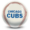 Chicago Cubs MLB Bowling Ball - Image 2