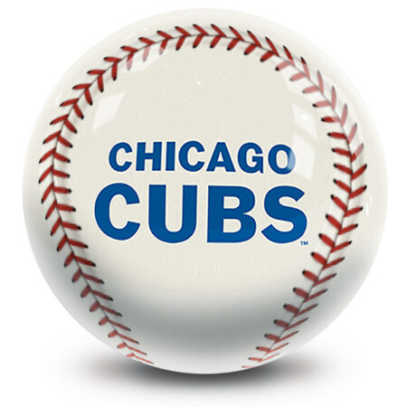 Chicago Cubs MLB Bowling Ball - Image 2