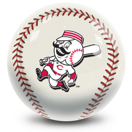 Cincinnati Reds MLB Bowling Ball - Image 2
