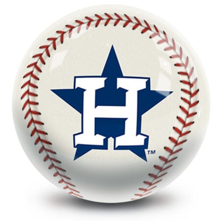 Houston Astros MLB Bowling Ball - Image 2