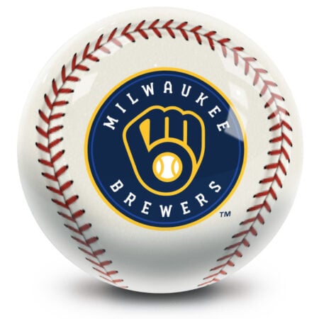 Milwaukee Brewers MLB Bowling Ball