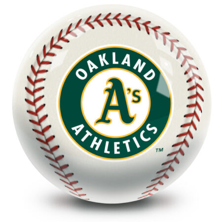 Oakland Athletics MLB Bowling Ball