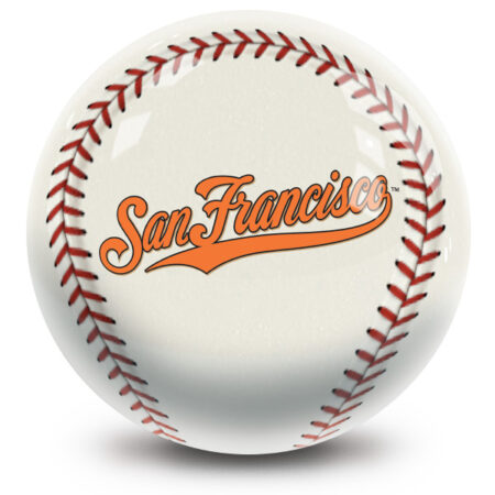San Francisco Giants MLB Bowling Ball - Image 2