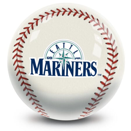 Seattle Mariners MLB Bowling Ball - Image 2