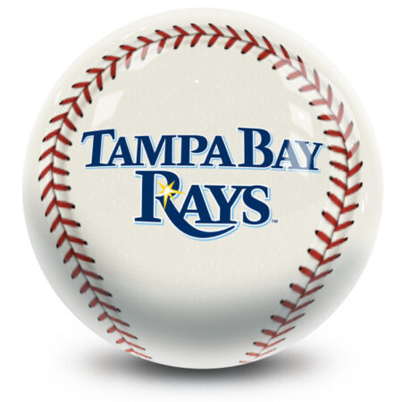 Tampa Bay Rays MLB Bowling Ball - Image 2