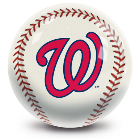 Washington Nationals MLB Bowling Ball - Image 2