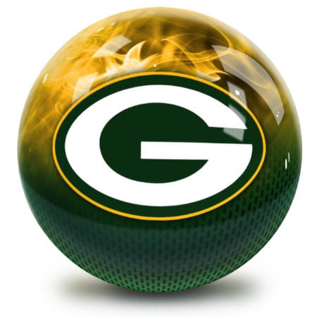 Green Bay Packers bowling ball