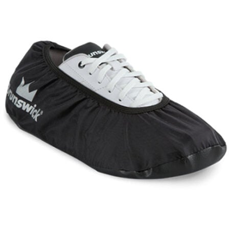 brunswick shoe shield bowling shoe cover black