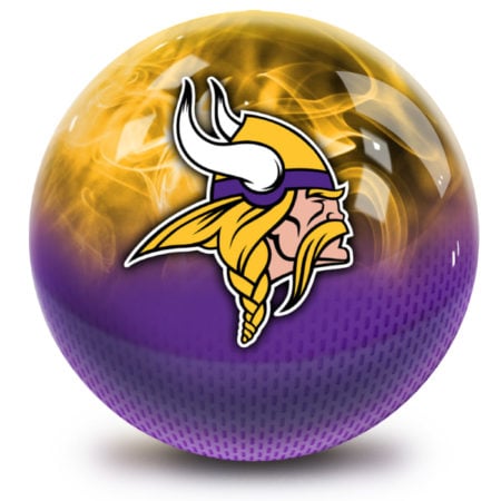 Minnesota Vikings bowling ball