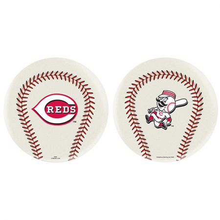 cincinnati red baseball logo bowling ball