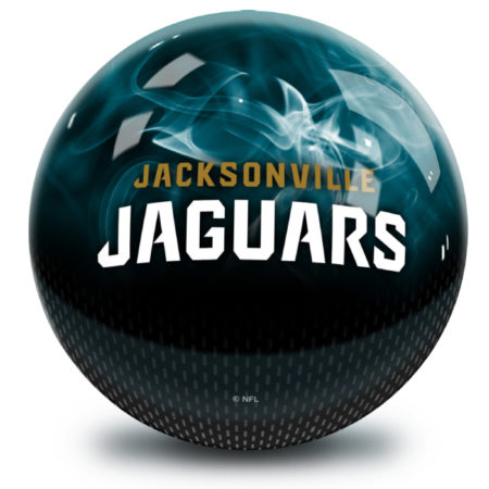 Jacksonville Jaguars bowling ball