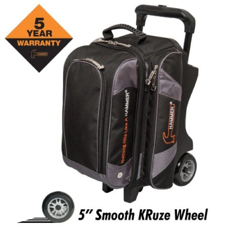 hammer premium double roller bag black carbon