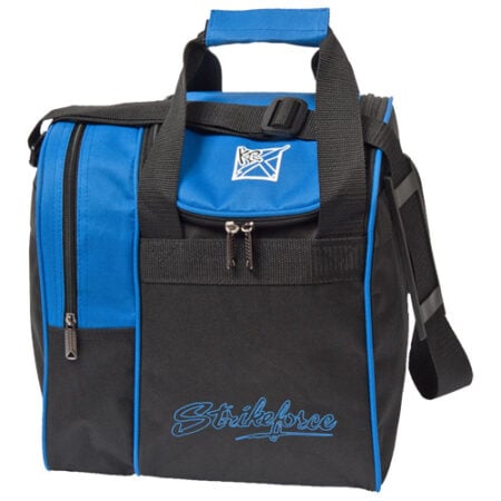 kr strikeforce rook single bowling ball tote royal blue