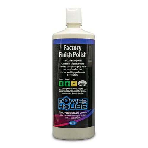 powerhouse factory finish polish 32oz