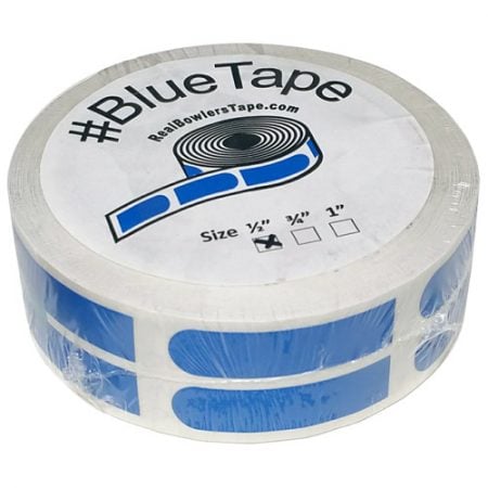 real bowlers blue tape 1/2"