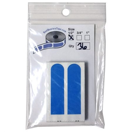 real bowlers blue tape 1/2"