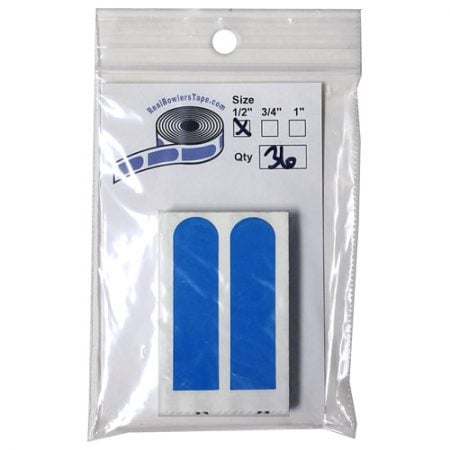 real bowlers blue tape 1/2"