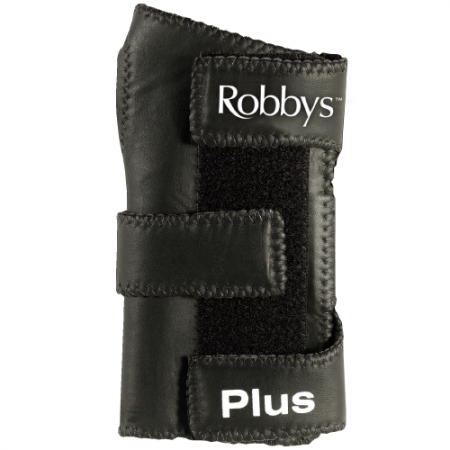 robby leather plus bowling wrist support