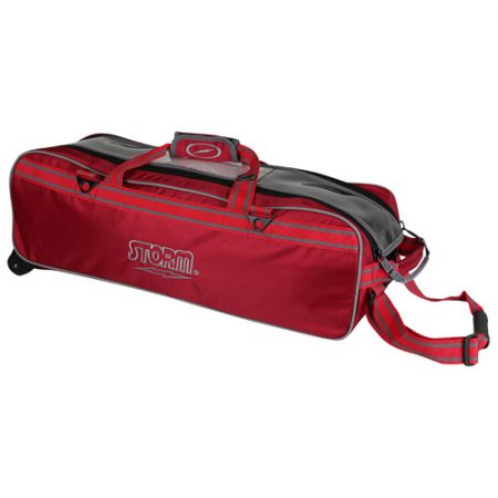 Storm 3 Ball Triple Tournament Tote Red