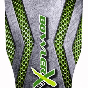 BowlerX.com Dye Sublimated Compression Sleeve Green Metal