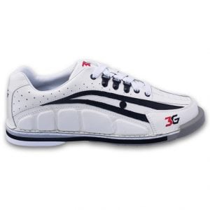 3g tour ultra white black mens bowling shoes