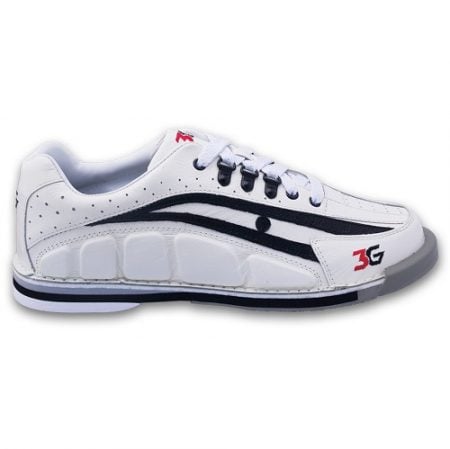 3g tour ultra white black mens bowling shoes