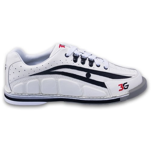 3G Tour Ultra White/Black Men's Bowling 