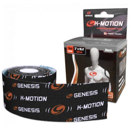 Genesis K-Motion Tape Uncut Roll - Black