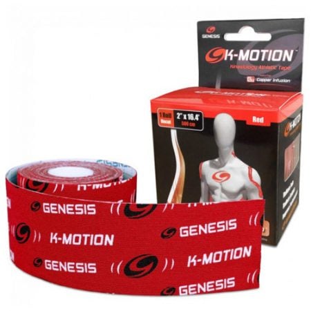 Genesis K-Motion Tape Uncut Roll - Red