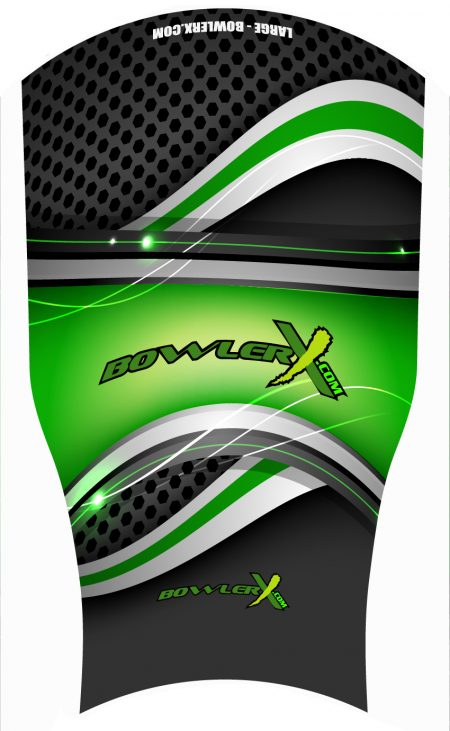 BowlerX.com Dye Sublimated Compression Sleeve Black/Green