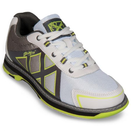 KR Strikeforce Women's Kross White/Grey/Yellow Bowling Shoes