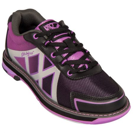 KR Strikeforce Kross Black/Purple Women's Bowling Shoes